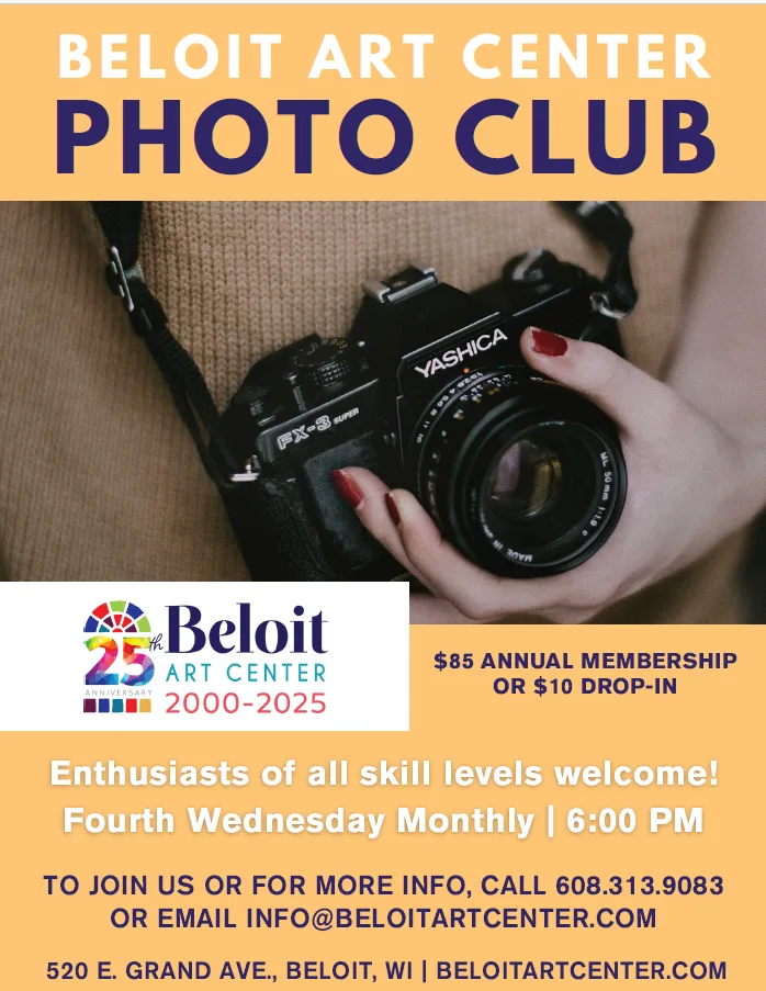 Photography Club - 4th Wednesday of EVERY month